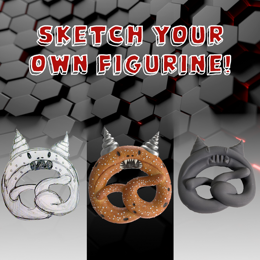 Dein Kunstwerk als 3D-Figur: Individuelle Miniatur aus Zeichnung & Bild